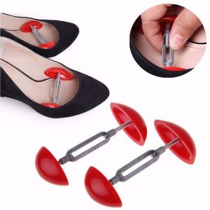 1 Pair Mini Shoe Trees Width Stretcher Adjustable Shaper Expander