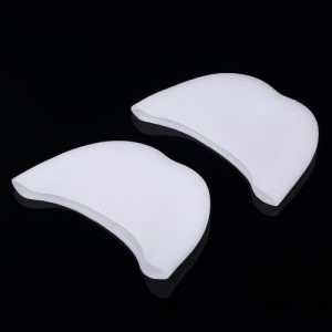 1 Pair Silicone Forefoot Pads Foot Gel Cushions Toe Protective Cover Toe Protector Pain Relief Pads for Ballet Shoes High Heels