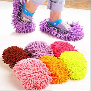 1 Piece Mop Shoe Cover Dusting Floor Cleaner Cleaning Lazy Slippers