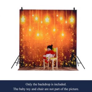 1.5 * 2m/4.9 * 6.5ft Photography Background Backdrop Computer Printed Ballon Wooden Floor Pattern for Children Kid Baby Newborn Pet Photo Studio Portrait Shooting