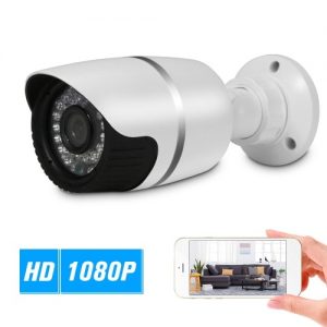 1080P HD POE Waterproof IP Camera Night View IR-CUT Motion Detection