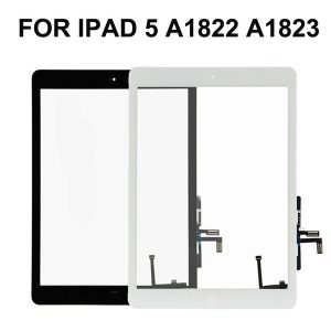 10pcs for ipad 5th ipad air a1822 a1823 touch screen digitizer front glass lens replacement dhl free