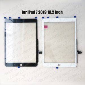 10pcs touch screen glass panel with digitizer for ipad 7 2019 7th a2197 a2200 a2198 dhl