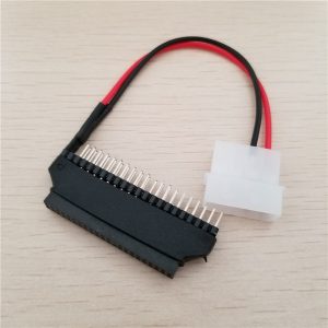 10pcs/lot 2.5'' to 3.5'' hard drive adapter with power interface 44pin to 40pin ide cable for deskhard drive