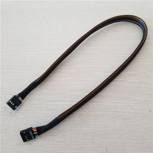 10pcs/lot ac97/hd audio extension cable made of ul1007 22awg wire for chassis front panel 50cm