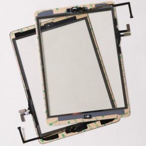 10pcs/lot by dhl for ipad air 1 (ipad 5) touch screen digitizer outer glass panel repait parts