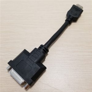 10pcs/lot hdmi to dvi 24pin + 5pin adapter extension data cable male to female 15cm black