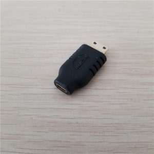 10pcs/lot hdmi type a to micro hdmi adapter female to male converter jack black for tablet camera mp4