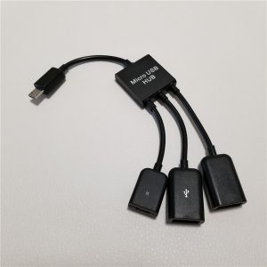 10pcs/lot usb hub otg cable w charge wire 1 to 3 for samsung galaxy tab p7510 p7500 p7310 7300 p6200 6800