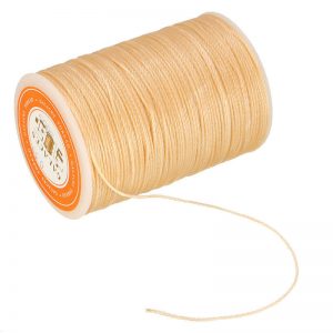 115m Dacron Wax Line Round DIY Leather Craft 0.55mm For Shoe Sewing