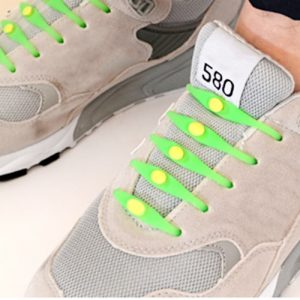 12Pcs Funny Convenient Lock Elastic No Tie Silicone Shoelaces Lazy Horn Shape Shoe Laces for Sneaker