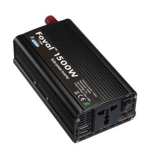 1500W WATT DC 12V to AC 220V Portable Car Power Inverter Charger Converter EU Plug