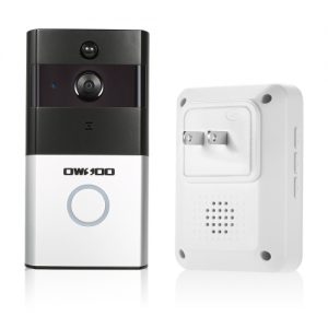 1*OWSOO 720P WiFi Visual Intercom Door Phone+1*Wireless Doorbell Chime