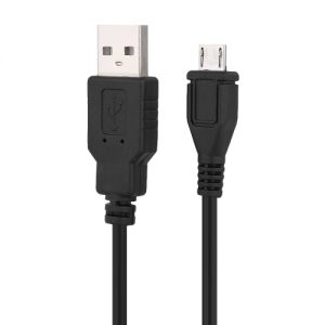 1m USB2.0 to Micro USB Charging Cable Extension Cable Data Line Black