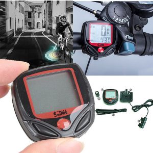 1pc bike computer with lcd digital display waterproof bicycle odometer speedometer cycling satch riding accessories 20