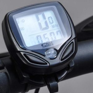 1pcs bicycle meter speedometer wireless digital lcd cycle computer bicycle odometer for bike rop shipping