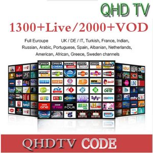 1year qhdtv arabic sports italy germany 1300+ european arabic streaming account apk work on android smarttv e2 box