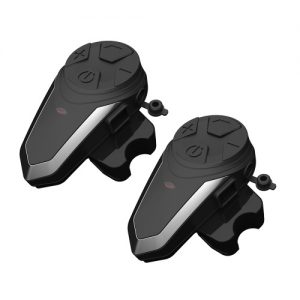 2 PCS BT Motorcycle Helmet Intercom Walkie-Talkie