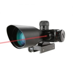 2.5-10X40 Riflescope Green Red Dual Illuminated Reticle Tactical Riflescope Mil-Dot Hunting Scope Sight