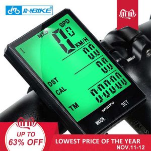 2.8'' large screen bicycle computer wireless bike computer rainproof speedometer odometer cycling measurable satch