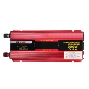 2000W WATT Peak Car LED Power Inverter DC 12V to AC 110V Dual Converter Charger