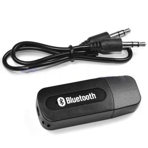 2017 portable receivers black usb bluetooth audio music receiver a/v accessories & cables