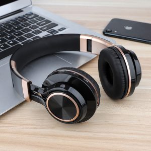 2019 headphones music headsets wireless/wired headphone support tf card/fm