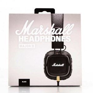 2019 marshall major ii 2nd generation headphones with mic noise cancelling deep bass hi-fi hifi headset professional dj quality