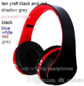 2019 new w1 3.0 wireless bluetooth headphones earphone noise cancelling black and gold shadow grey headsets dhl shipping