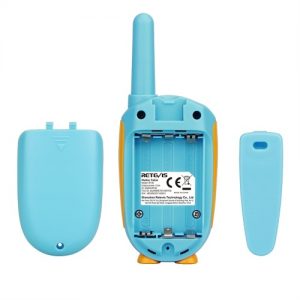 2PCS Retevis RT30 Children Radio Set Civilian Handheld Owl-like Intercom 1 Channel UHF 446.09375MHz Kids Toy PMR License-free Walkie Talkie