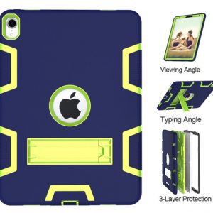 3 in 1 tpu pc hybrid robot armor shockproof kickstand heavy duty stand case for ipad 2 3 4 5 6 air pro 10.5 11 9.7 2017 2018 mini mini5