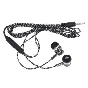 3.5mm Wired Headphone In-Ear Headset Stereo Music Smart Phone Earphone Earpiece Hands-free with Microphone