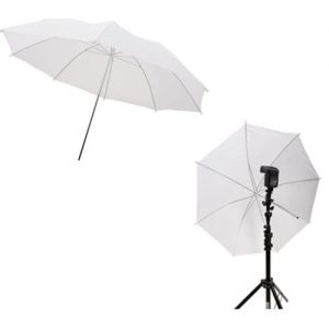 33in / 83cm Studio Flash Translucent White Soft Umbrella