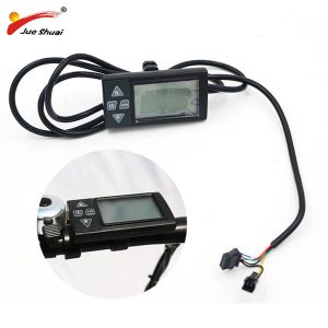 36v 48v electric bicycle computer electric bike lcd display for bike manual control panel rainproof bicycle speedometer