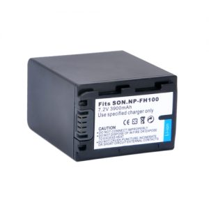 3900mAh NP-FH100 Rechargeable Battery for SONY NP-FH70 FH50 FH30 DCR-SX40 SX40RN