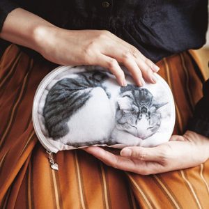 3D Cute Cat Cosmetic Bag