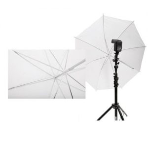 40in / 103cm Studio Flash Translucent White Soft Umbrella