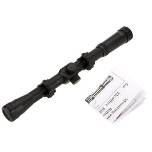 4X20 Tactical Hunting Sight Scope Riflescope for 22caliber Rifles and Airsoft Guns