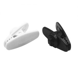 5 PCS Black White Clamps Earphone Cable Clamp Collar Clip for Headphones Headset Earphone Accessories MP3 MP4