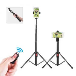 55inch BT Selfie Stand Portable Phone Tripod Support