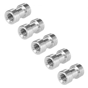 5pcs 1/4"-20 and 3/8"-16 Female Spigot Screw Threaded Adapter for Camera Flash Light Bracket