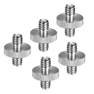 5pcs Standard 1/4"-20 Male to 1/4"-20 Male Threaded Screw