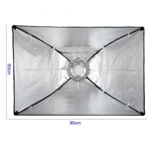 60 * 90cm / 24 * 35inch Rectangular Softbox Diffuser with Bowens Mount for Studio Flash Speedlite