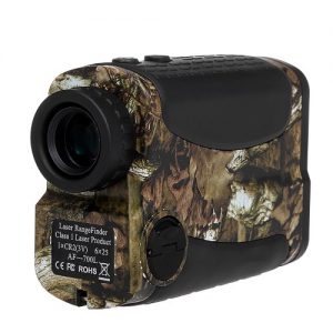 700 Yards 6X 25mm Laser Range Finder with Speed Scan and Fog Measurement Rangefinder for Hunting and Golf