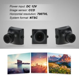 700TVL 2.8mm Lens CCD FPV Camera NTSC System for QAV210 QAV250 RC Racing Quadcopter