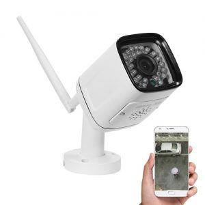 720P HD Bullet 1.0MP 30pcs Infrared LED Lights Weatherproof Wireless IP Camera