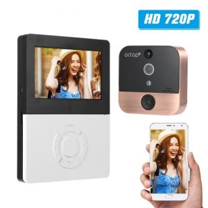 720P WIFI PIR Door Eye Video Intercom Doorbell Camera