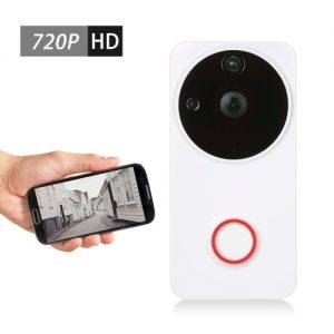 720P WiFi Visual Intercom Door Phone 2-way Audio Video Doorbell