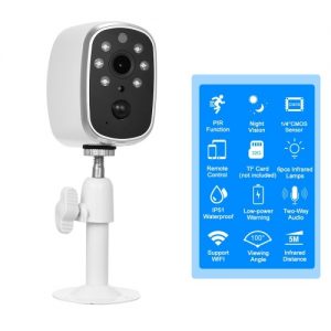 720P Wireless WiFi Low Power Consumption Battery Camera