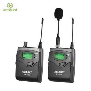 ACEMIC DV-10 UHF Wireless Transmitter Receiver Microphone